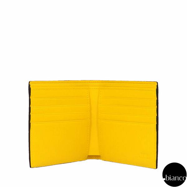 関税込FENDI FFロゴ モノグラム WALLET 二つ折財布 プレゼントに 7M0169A7SB